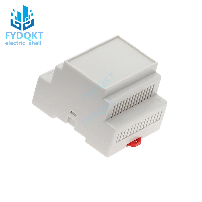 4-22 DIN рейка распределительная коробка ПЛК пластиковая для Электроники Шасси