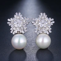 ekopdee 2021 elegant zircon star earrings for women dainty daily cubic zircona cute girl earring female party wedding jewelry