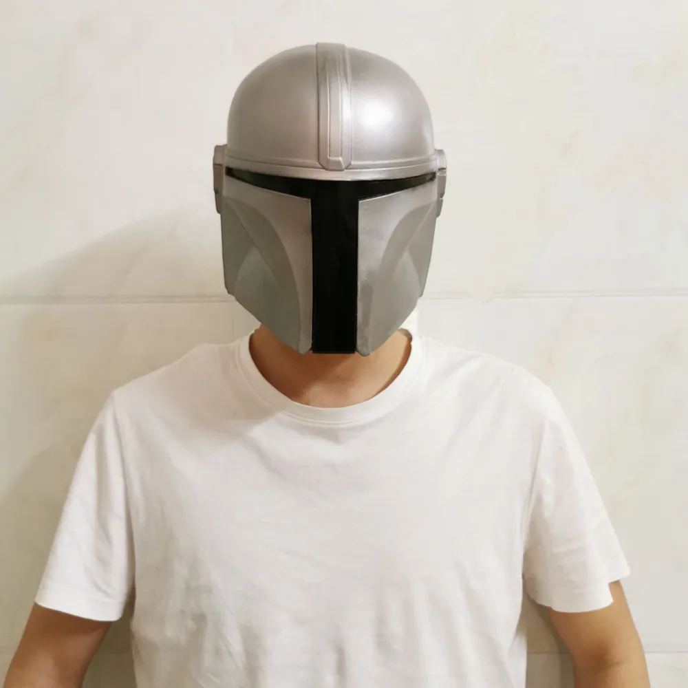 Jango Fett косплей латексный шлем маска для солдат Хэллоуин мужской
