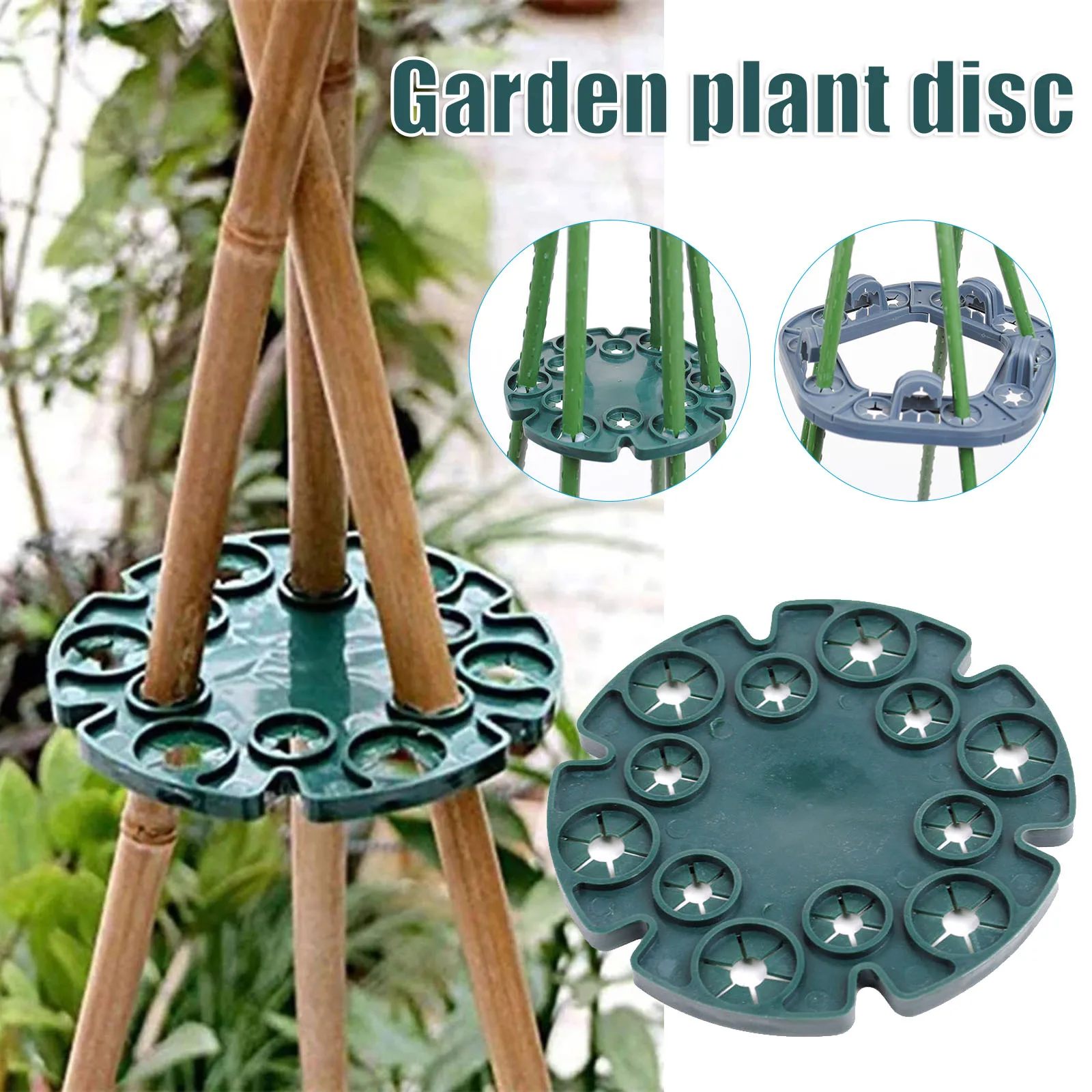 

Бамбуковой тростью держатель завод производство Garden Stake поддержка разъемов Разъемы для сада и лазающие TN88