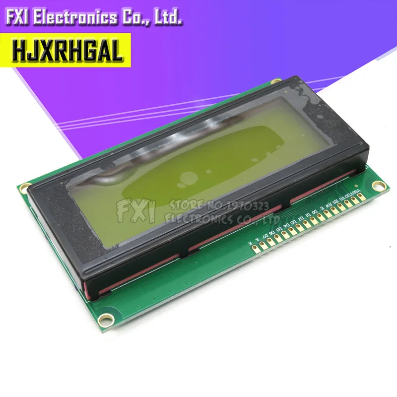 ЖК дисплей монитор lcd 1602 2004 16X2 20X4 5V символ зеленый/синий экран с подсветкой и IIC IEC