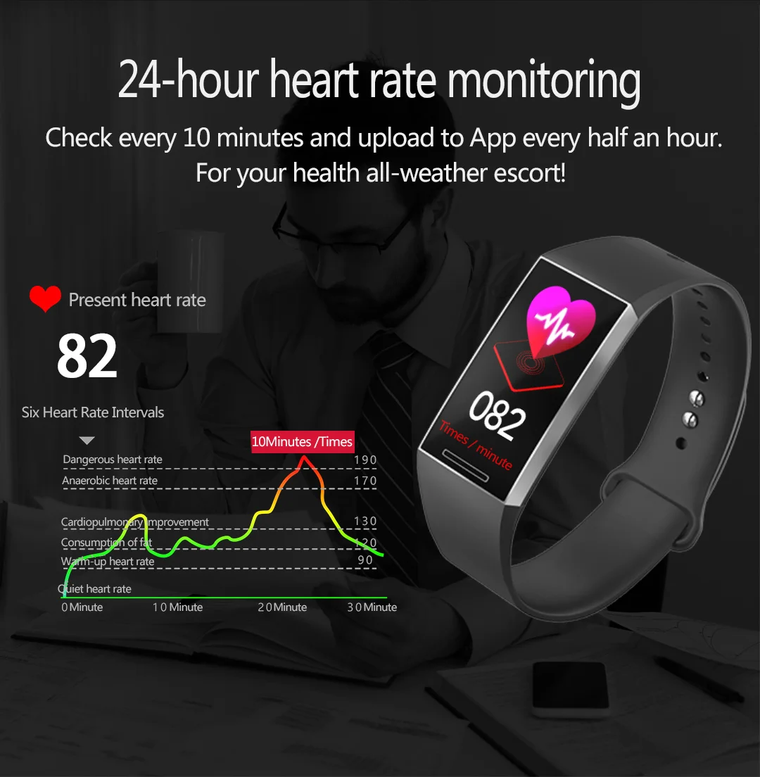 Водонепроницаемый умный браслет ONEMIX с точным подсчетом шагов спортивные часы