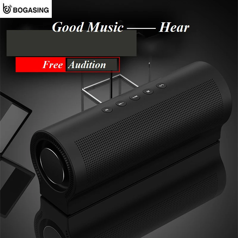 Беспроводной Bluetooth-динамик BOGASING M2 бумбокс динамик с высокой мощностью сабвуфер