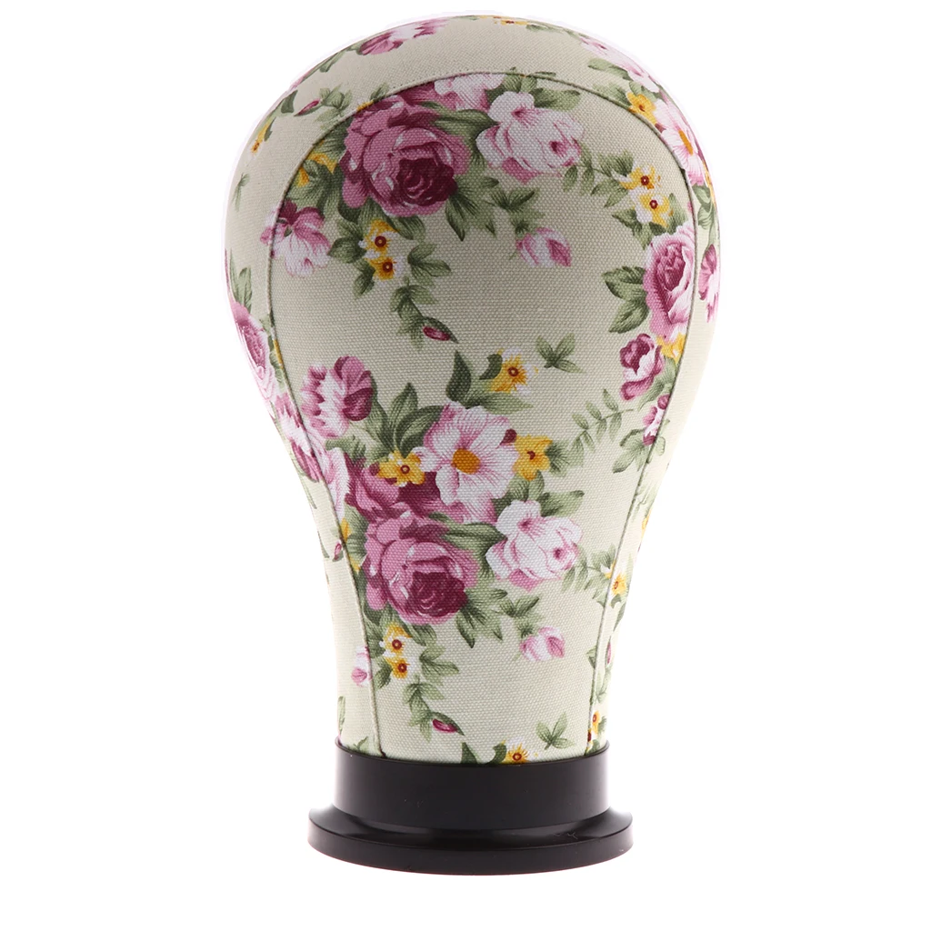 23 ''холст блок головы Обучение Манекен пробковая головка для парик делая шляпу