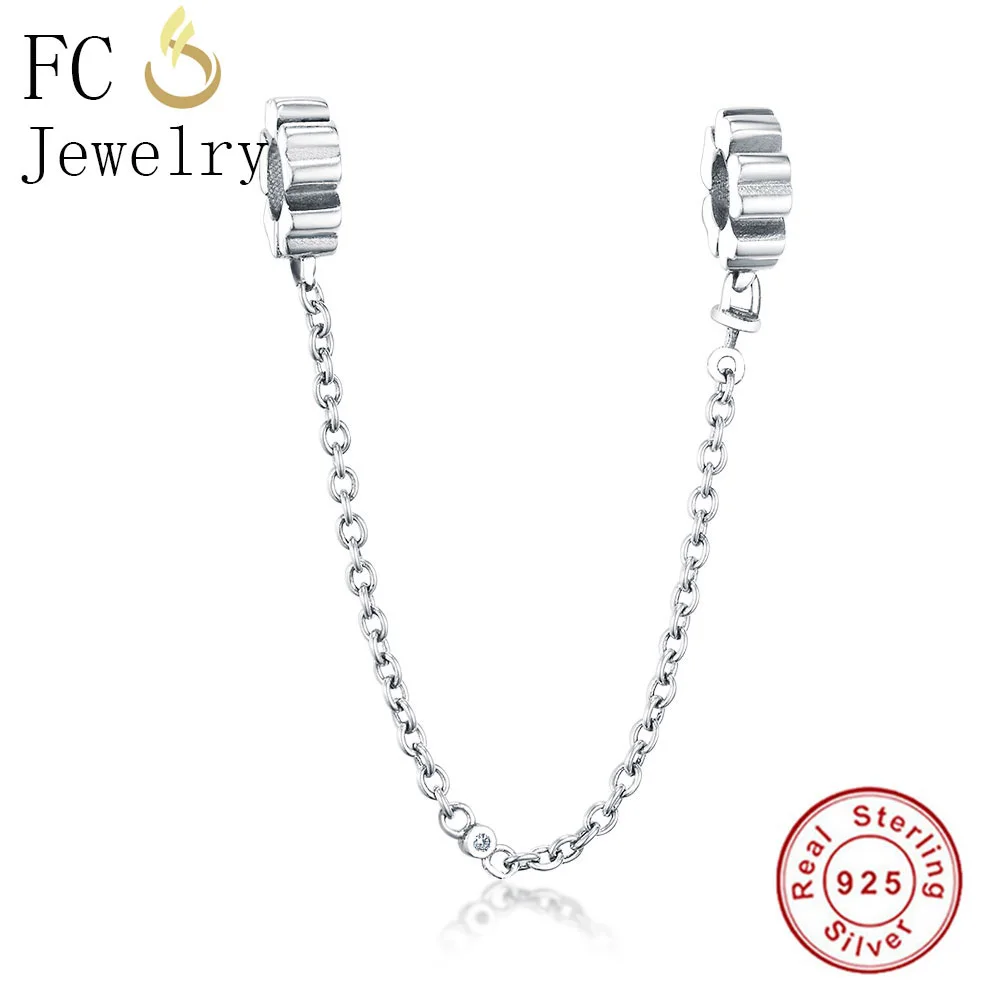 Шарм-браслет из серебра 925 пробы с фианитами 2018 | Украшения и аксессуары