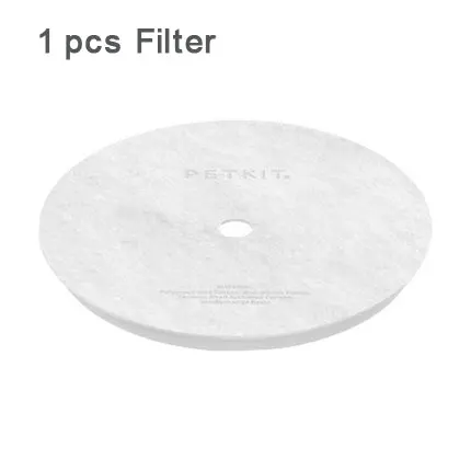 1PCS Filter PETKIT автоматический питомец кошка фонтан Электрический Собака Кошка питомец немой поилка питатель миска питатель для домашних животных диспенсер для питьевой воды - Цвет: 1PCS Filter