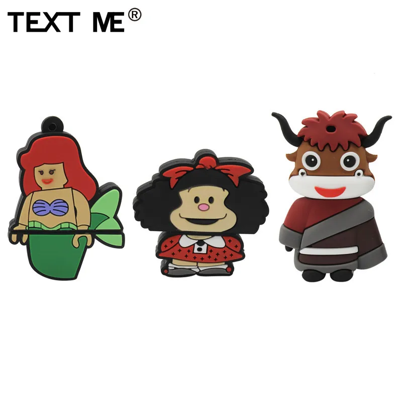 Usb флеш накопитель TEXT ME 64 ГБ 16 32 ГБ|USB флэш-накопители| |