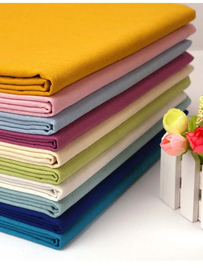 140 см x 100 см, хлопчатобумажная ткань для летней одежды, тонкая льняная вышивка, однотонная льняная ткань, для творчества, одежда, швейная ткань