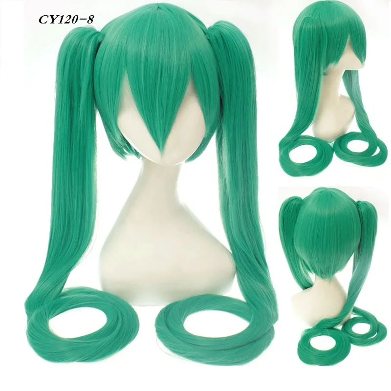 120 см Аниме Косплей Черный Рок Шутер парики Длинные Синтетические Волосы чип