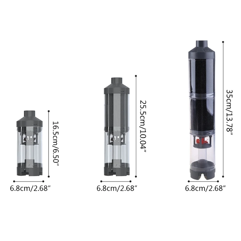 

Aquarium Fish Poop Stool Toilet Manure Suction Separator Filter Collector Fish Tanks Cleaning