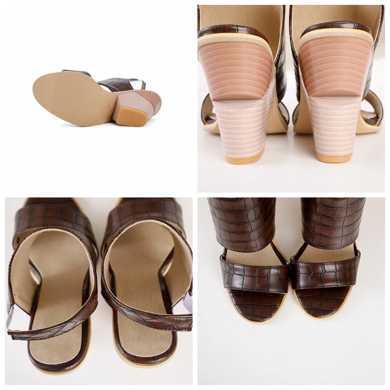 

ORCHA LISA New 2021 Women Sandals Open Toe 10cm Strange Heels Luxury Stylish Comfy Soft Big Size 34-48 Casual Party Blue A3734