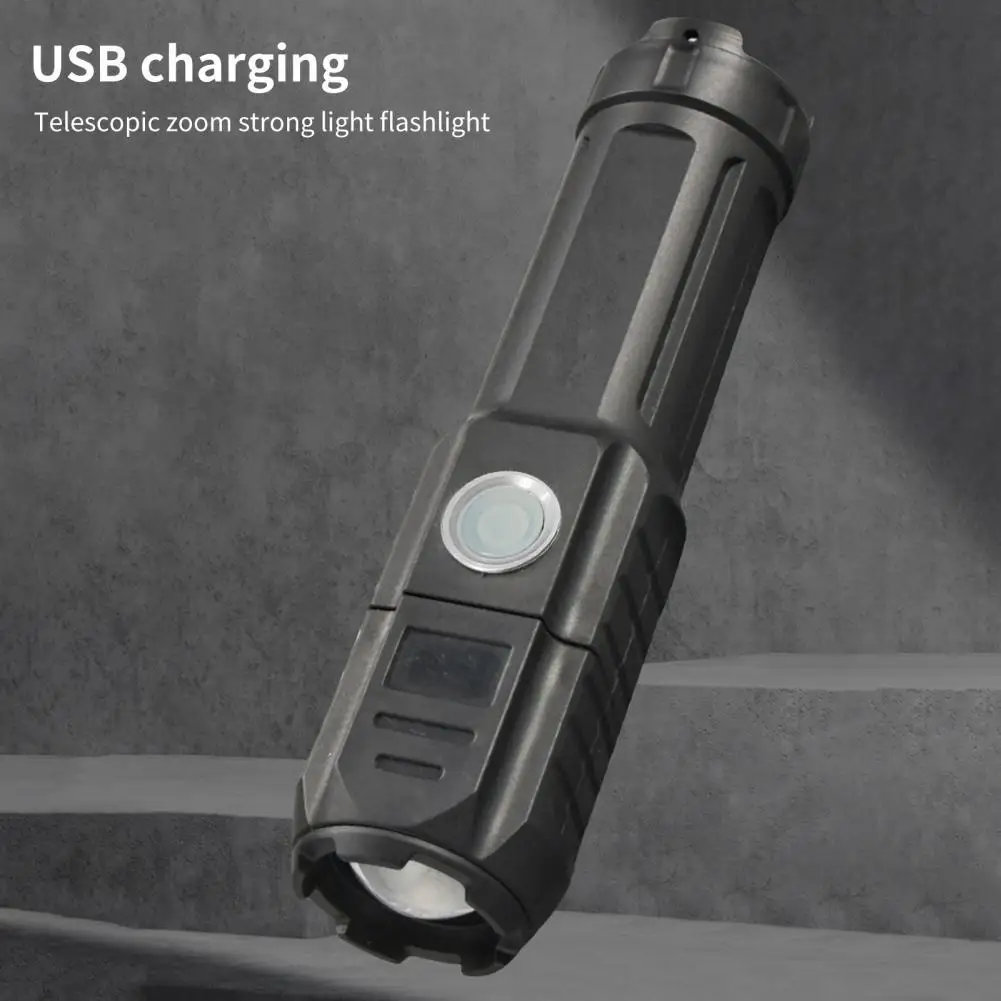 

Перезаряжаемый Точечный светильник светодиодный ная вспышка высокой яркости, 3 режима освесветильник, Zoom IP44, водонепроницаемый фонарь, фон...