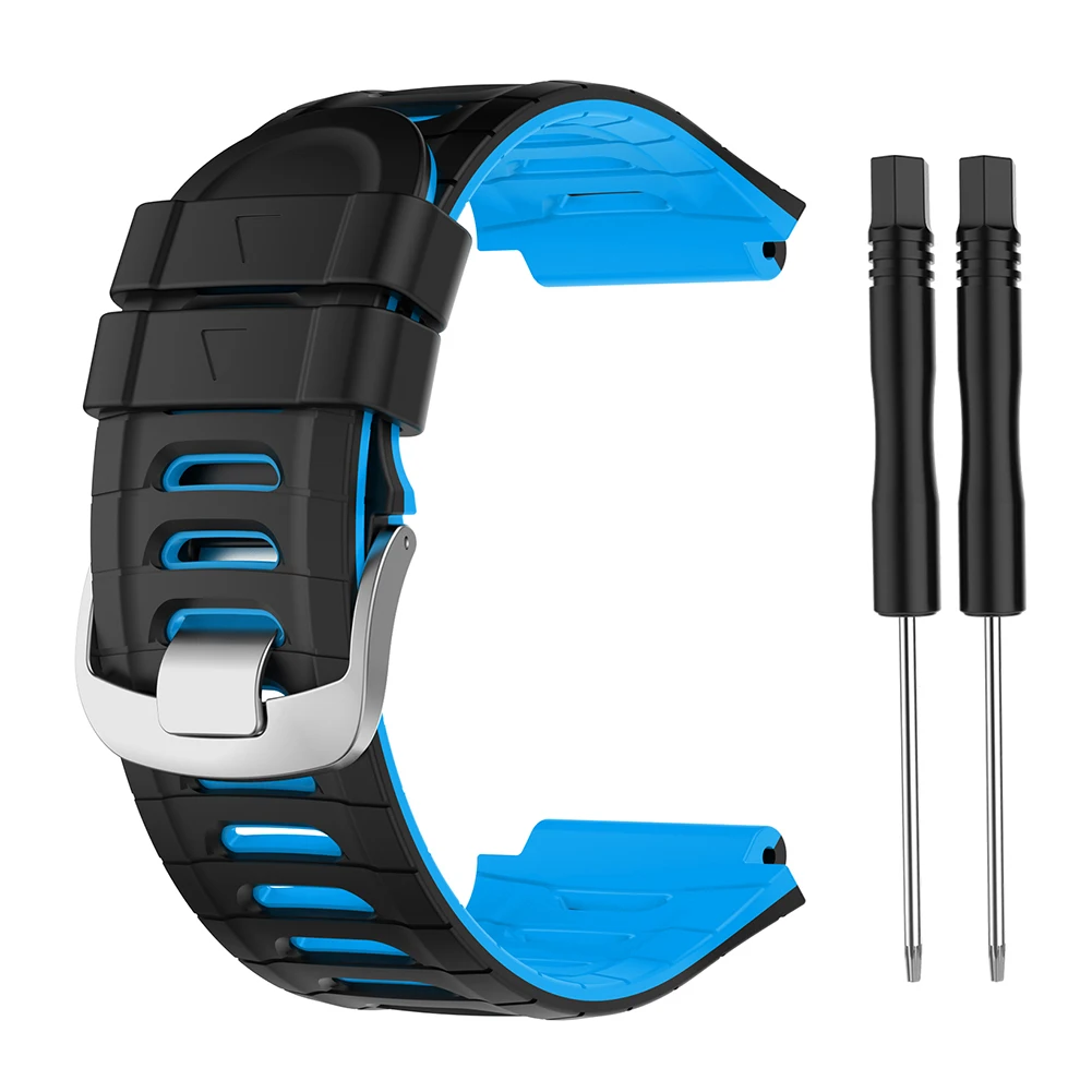 Силиконовый сменный ремешок для наручных часов Garmin Forerunner 920XT браслет бега