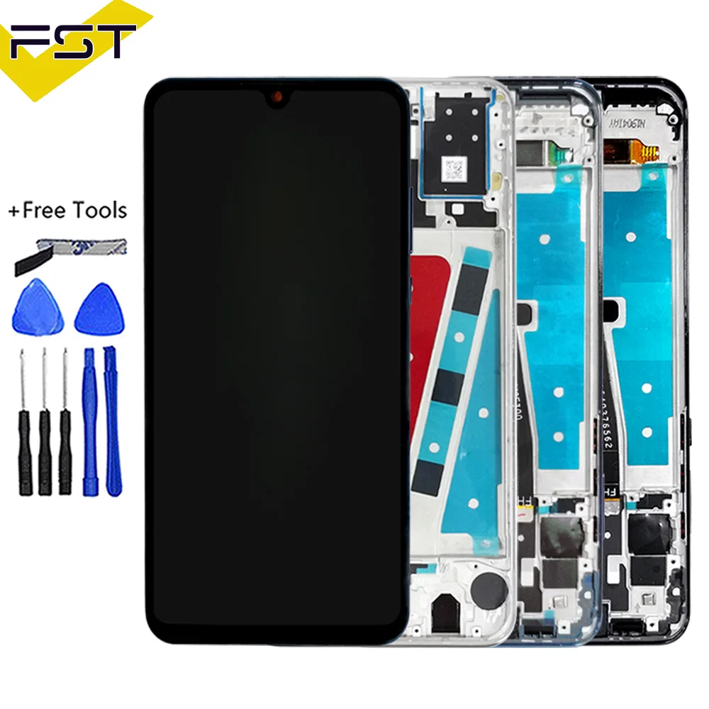 2312*1080 ЖК дисплей с рамкой для HUAWEI P30 Lite экран Nova 4e MAR LX1 LX2 L01A|Экраны мобильных