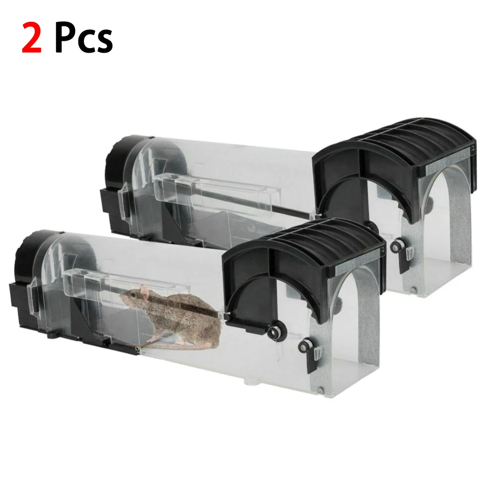 Комплект из 2 предметов гуманный Мышь ловушка поймать и отпустить Смарт нет