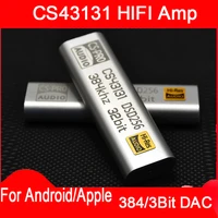 new type c to 3 5mm dsd256 for androidiphone headphone amplifier adapter dac portable dad usb cirrus logic hifi ios win10 pc