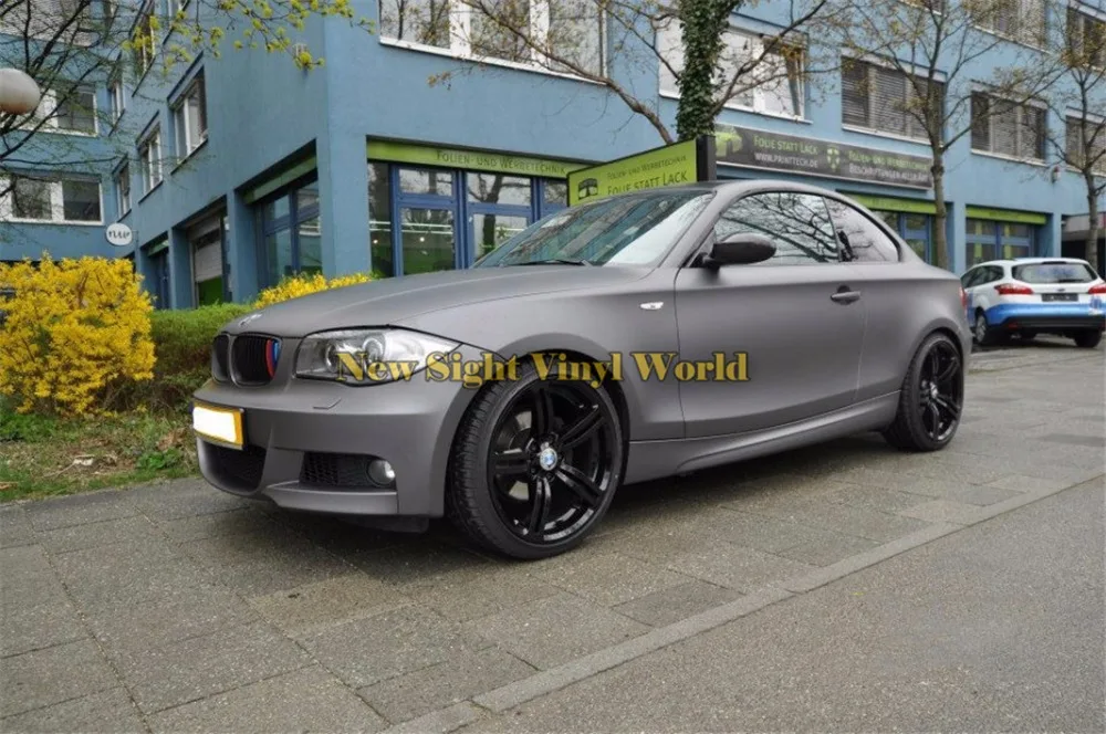 

Высококачественная темно-серая матовая виниловая пленка, цвет антрацитовый серый, Цвет Матовый Металлик, размер виниловой пленки: X 3 0 м/рул...