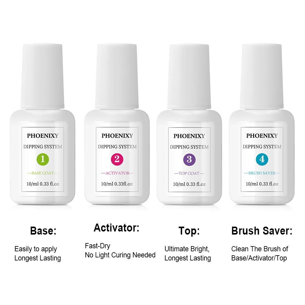 Голографическая пудра для ногтей маникюрный набор стартера порошка погружения