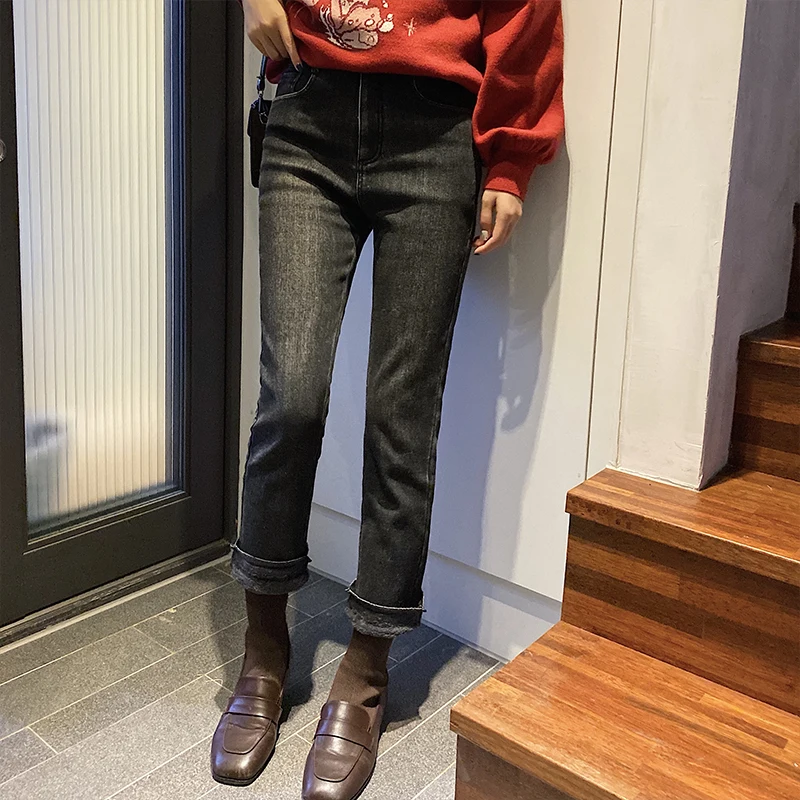 MISHOW осенне-зимние женские повседневные Бархатные облегающие серые