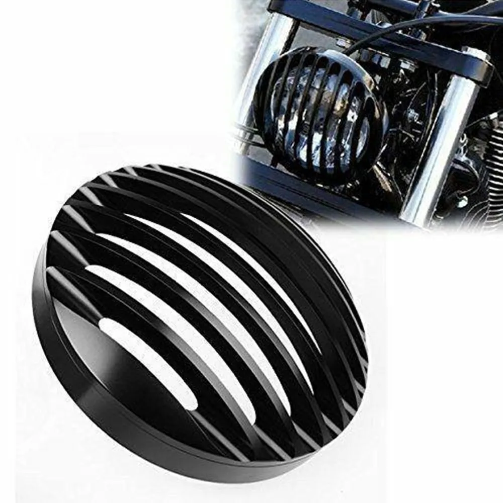 Налобный фонарь для мотоцикла с ЧПУ 5 3/4 дюйма чехол гриля Harley Sportster XL 883 1200 2004 14