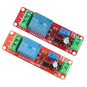 Реле времени с задержкой NE555, 5 в постоянного тока, 12 В, защитное реле времени, реле времени, реле с таймером, переключатель, автомобильные реле с импульсным генератором, рабочий цикл