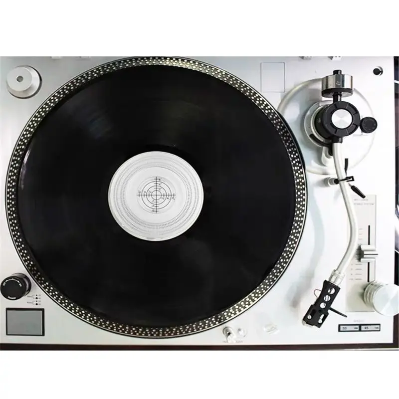 

Aluminum Record Stabilizer Turntable Bubble Level LP Vinyl Disc Stabilizer