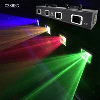 Four Lens Strong Rgby Laser Show System Stage Disco Party Christmas Decoration Laser Lighting DMX DJ Equipment Project