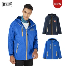 Men's jacket Outdoor Soft Shell Fleece Windproof Waterproof Breathable Thermal Youth Hooded Fashion 