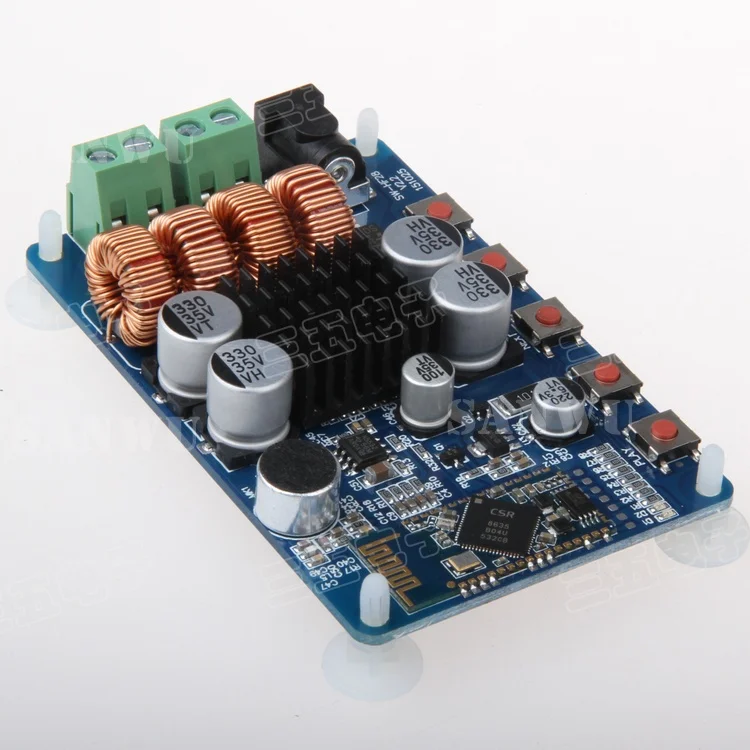Высококачественный TDA7492 2x50W беспроводной Bluetooth 4 0 Плата усилителя двухканальная с