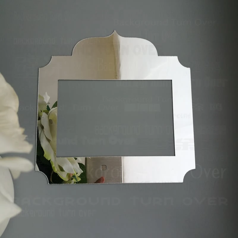 4 шт. фоторамка Детские картины настенные магнитные тонкие рамки для зеркал набор