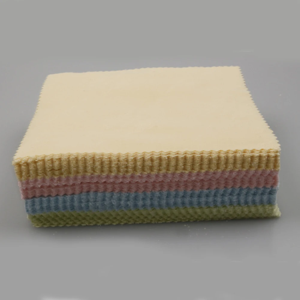 Салфетка из микрофибры для чистки очков 14*17 см Ткань очистки объектива телефона