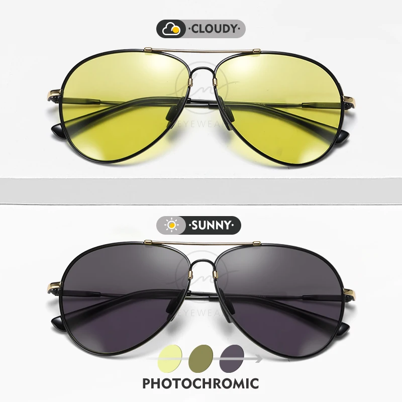 Солнцезащитные очки-авиаторы мужские женские поляризационные с