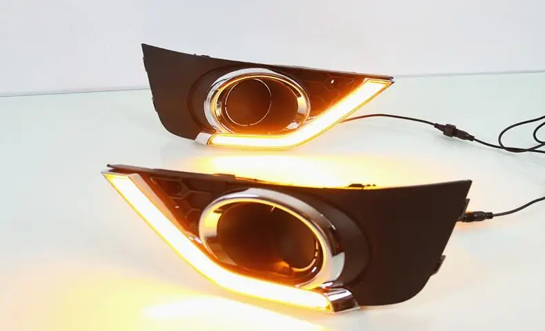 Указатель поворота Стиль реле 12V светодиодный дневные ходовые огни дневного