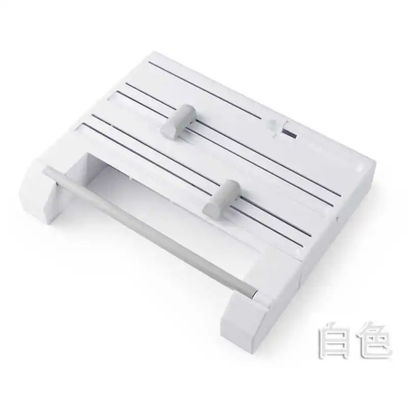 

Kitchen Wall Shelf Film Cutting Holder Wall Mounted Paper Tissue Towel Rack Wrap Tin Foil Dispenser Shelf Kitchen Organizer