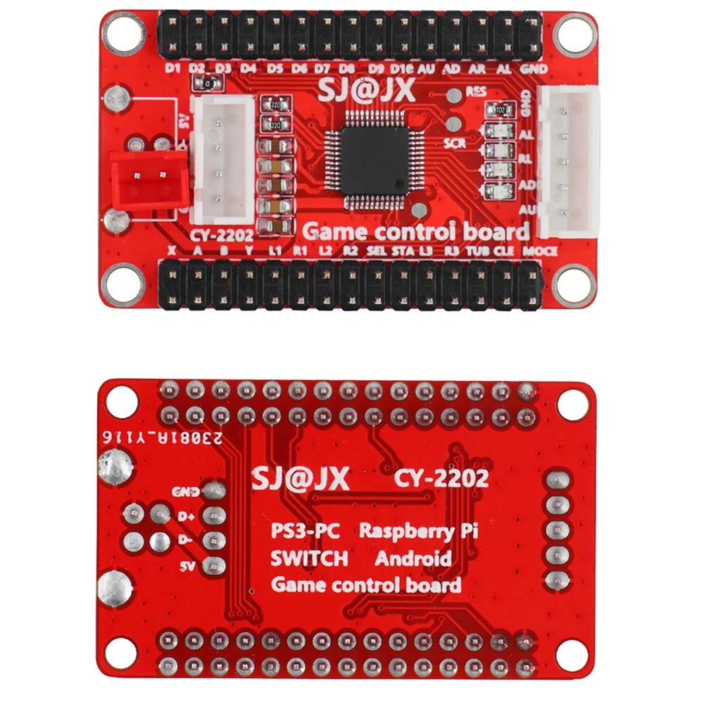 Zero Delay Board DIY Arcade USB Encoder To PC/ PS3 /Raspberry Pi / Android With SANWA Joystick Button Hitbox Control Wire | Спорт и