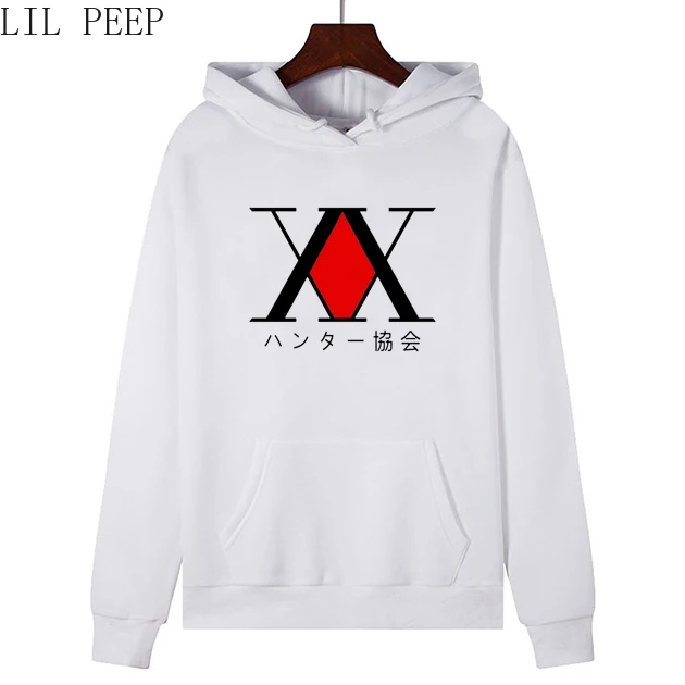 

Hunter X Hunter-killua Women Hoodies Harajuku Casual Coat kawaii Cartoon White Loose Hoodies Female Casual Coat