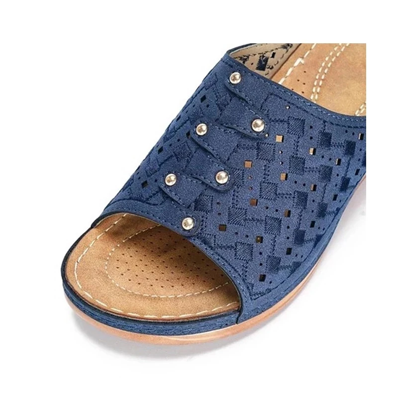 DAHOOD Women Summer Slippers 2020 New Soft Home Beach Ladies Platform Shoes Open Toe Slides Slip-on Sandals Plus Size | Обувь