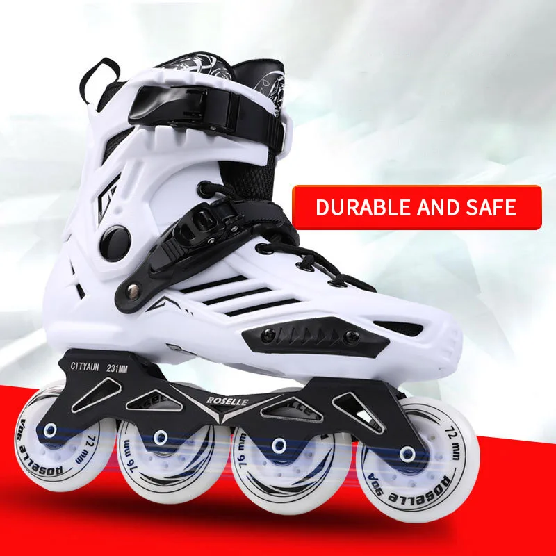 Женские и мужские Взрослые коньки роликовые спортивная обувь однорядные для