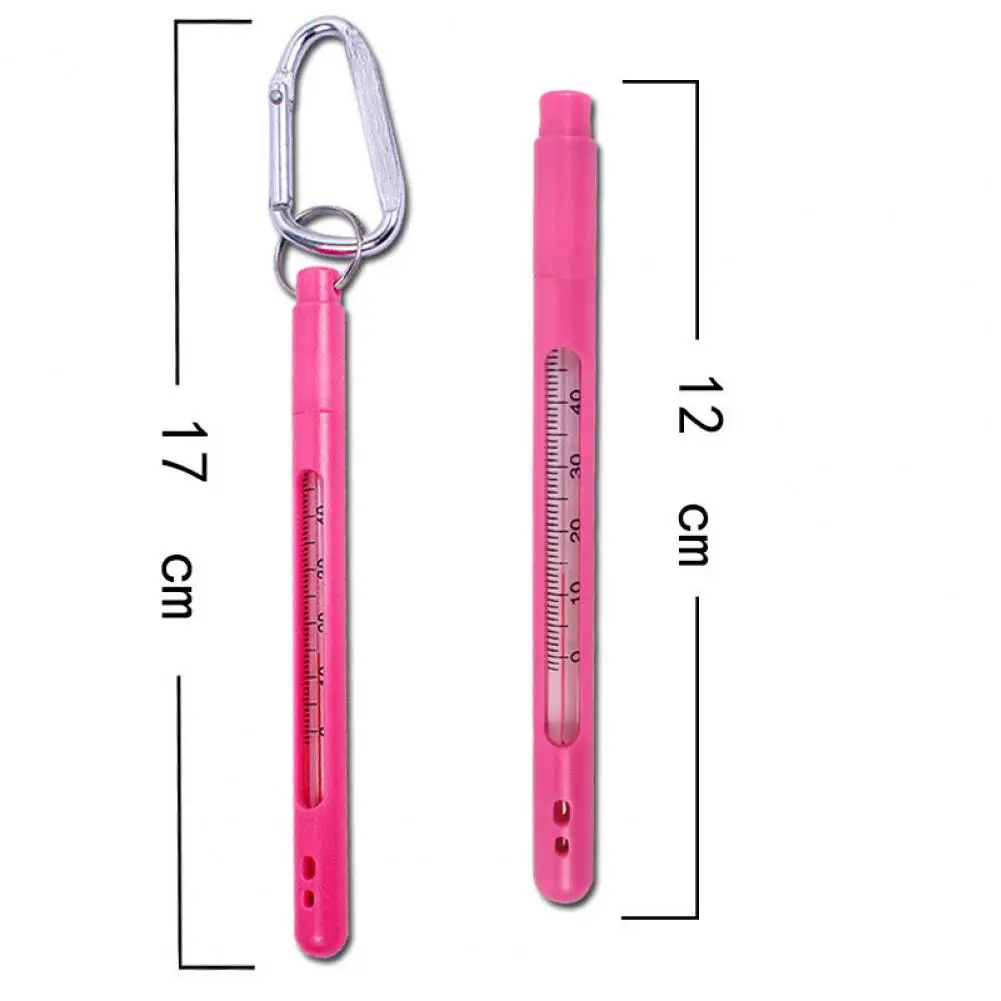 Практичный рыболовный термометр с металлической пряжкой измеритель температуры