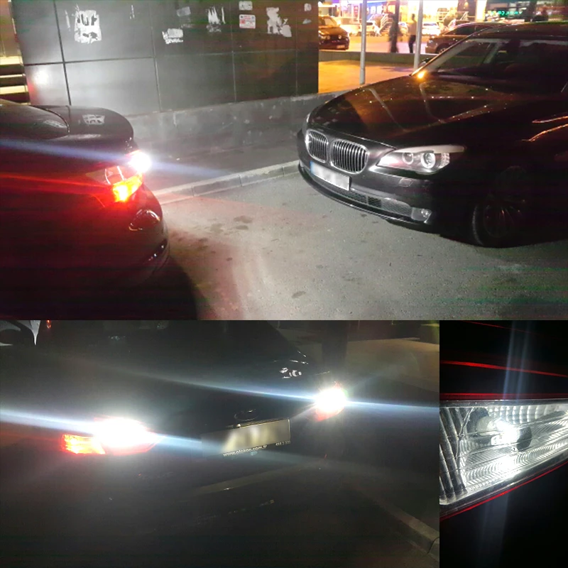 Автомобильный светодиодный светильник CNSUNNY T15 W16W W21W W21/5 W Ba15s Bau15s Bay15d 3156 3157 лампа