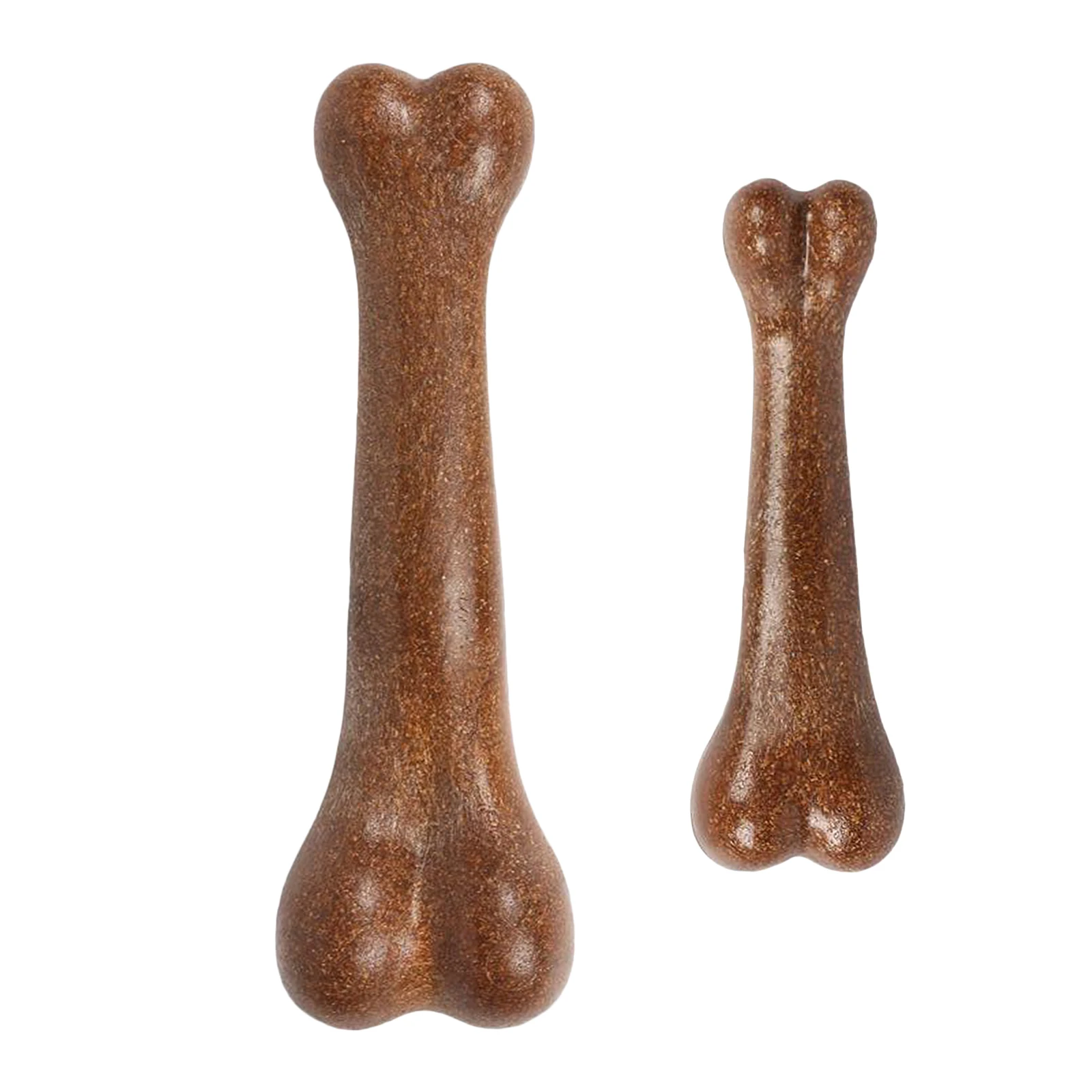 

Durable Dog Chew Toys for Aggressive Chewers Small Large Dog Chewing Bone Bamboo Fibre, 2 Sizes Available