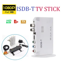 1080p isdb t tv box digital terrestrial converter hdmi compatible receiver satellite av rca cable for any isdb t countries