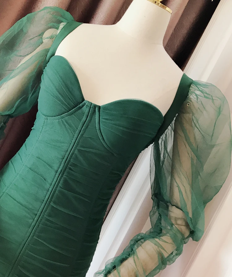 2020 Ранняя весна Новое Элегантное Ретро Сетчатое вязанное платье с