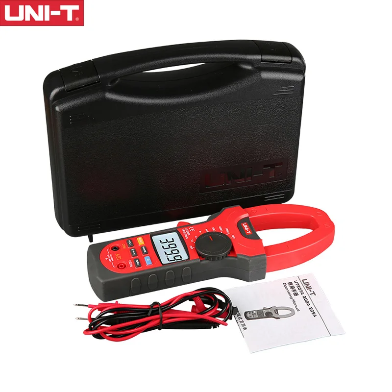UNI T UT207A/UT208A/UT209A 1000A цифровой клещи AC/DC Амперметр
