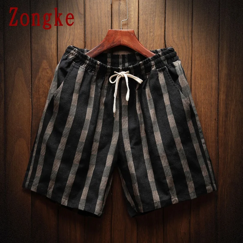 

Zongke Summer Casual Shorts Men Clothing Men Short Streetwear Mens Shorts Summer Cotton M-5XL 2021 New Arrival