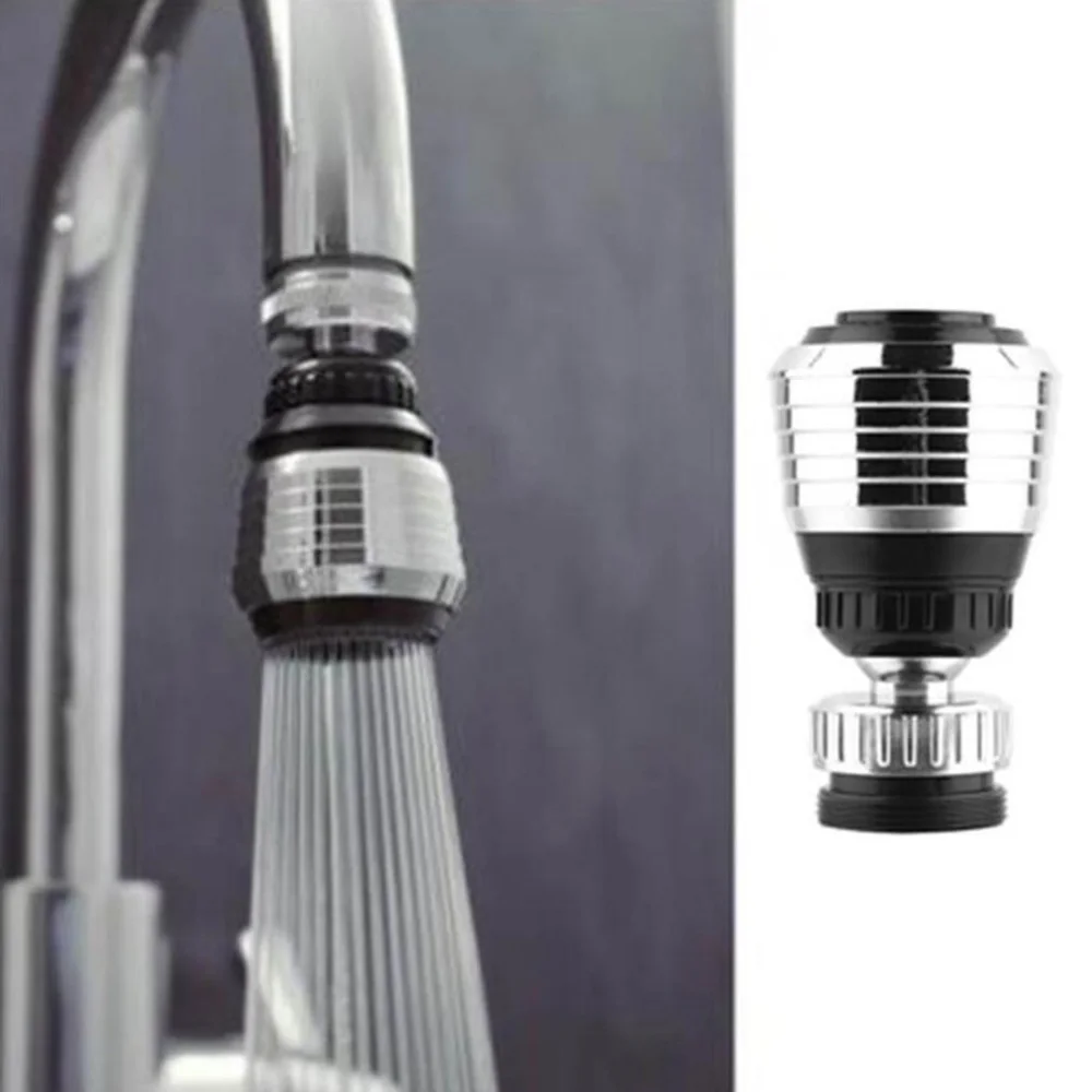 

Kitchen Sink Water Tap Bubbler 360° Swivel Faucet Nozzle Diffuser Filter Adapter