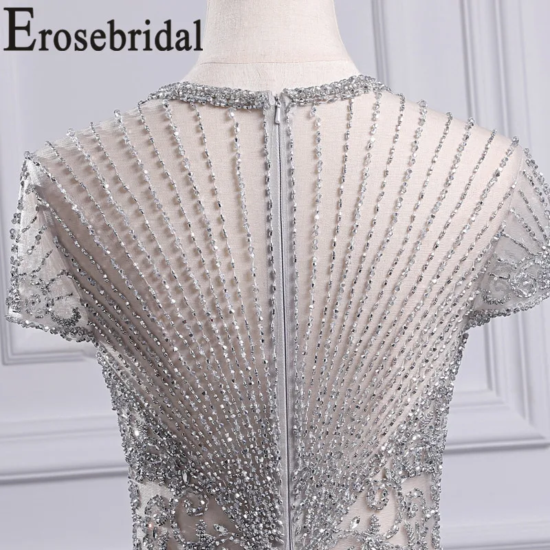 Роскошное вечернее платье Erosebridal длинное женское 2020 сексуальное иллюзионное на