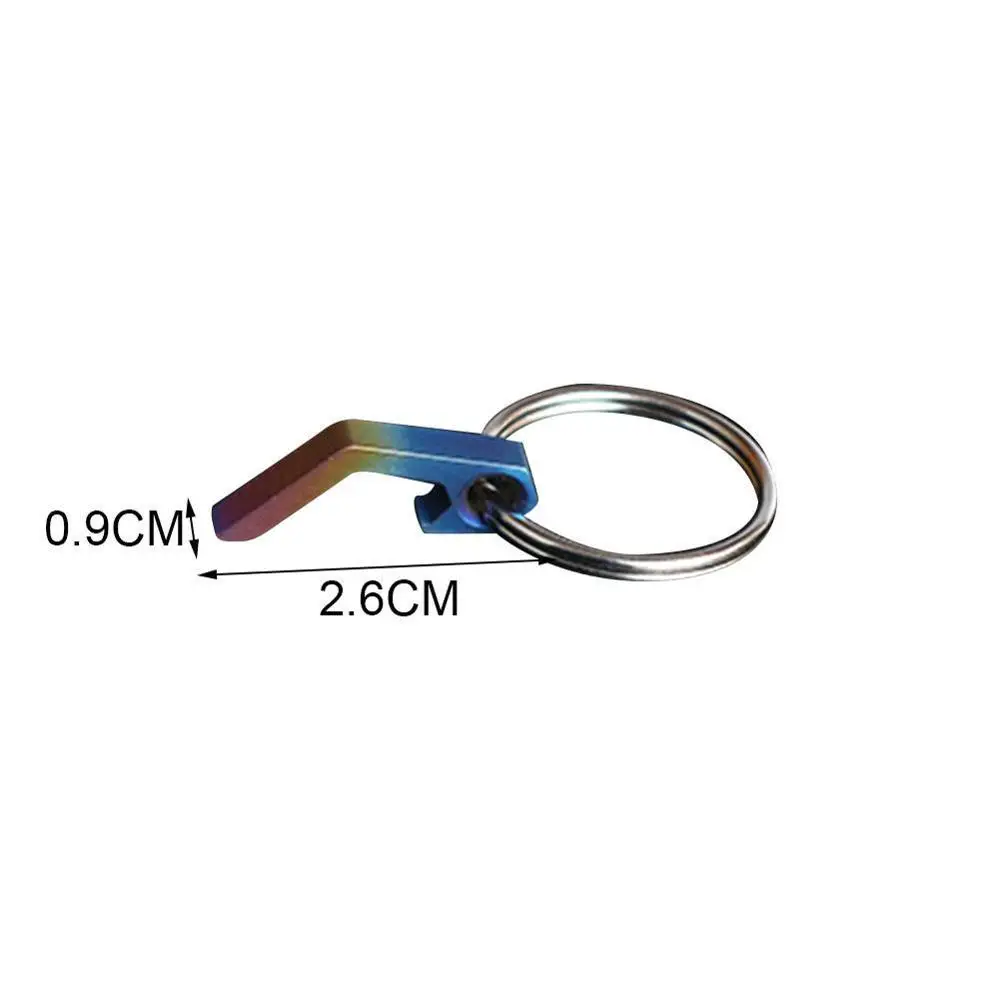 

2PCS Beer Bottle Opener Mini Keychain Key Ring Small Camping Opener Mini Tools Hot Tool Keyring Wine Steel Beer Y0Q6