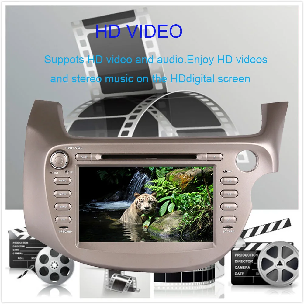 Android 10.0 Octa Core Auto Radio Stereo Multimedia DVD Player For Honda Fit/Jazz 2007-2013 Right Driving Car GPS Navigation | Автомобили