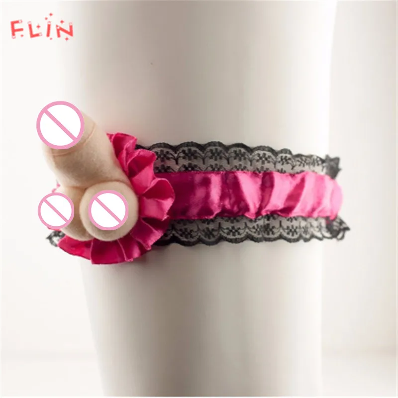 1 шт. детская Кружевная подвязка для пениса|Украшения своими руками вечеринки| |